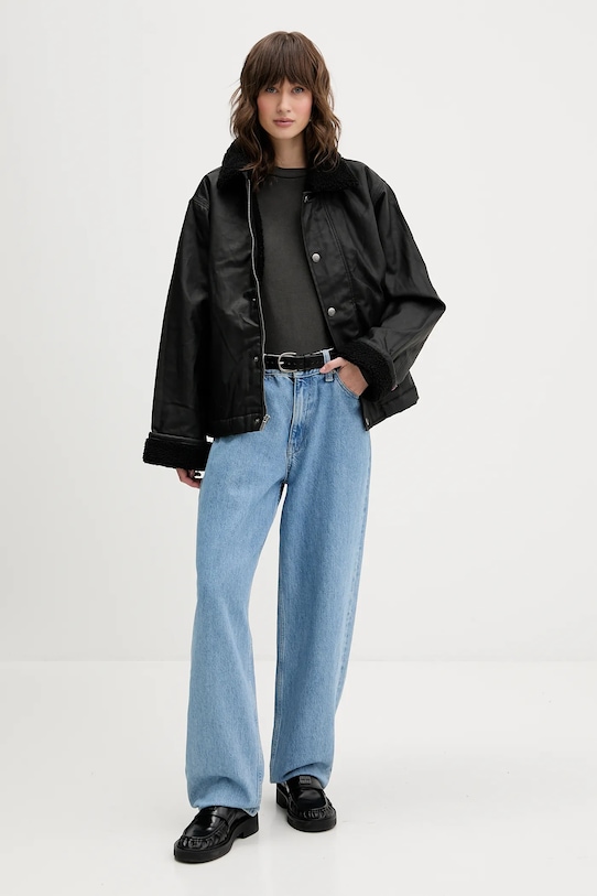 Dickies longsleeve bawełniany DK0A87Q6 szary AW25