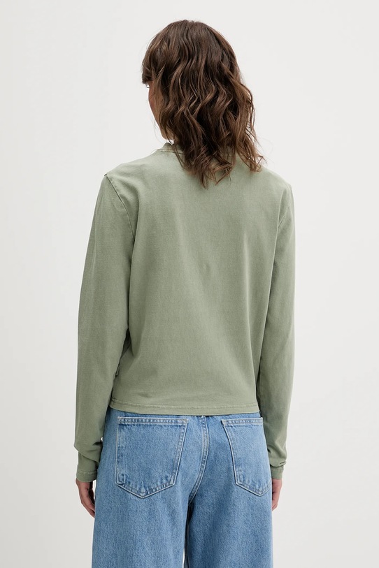Odzież Dickies longsleeve bawełniany DK0A87Q6 zielony