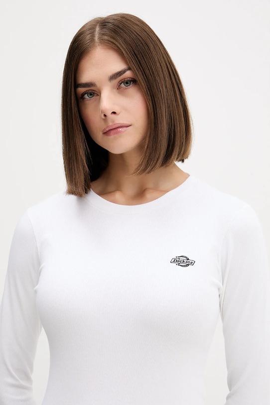 Oblečenie Tričko s dlhým rukávom Dickies DK0A87QA biela