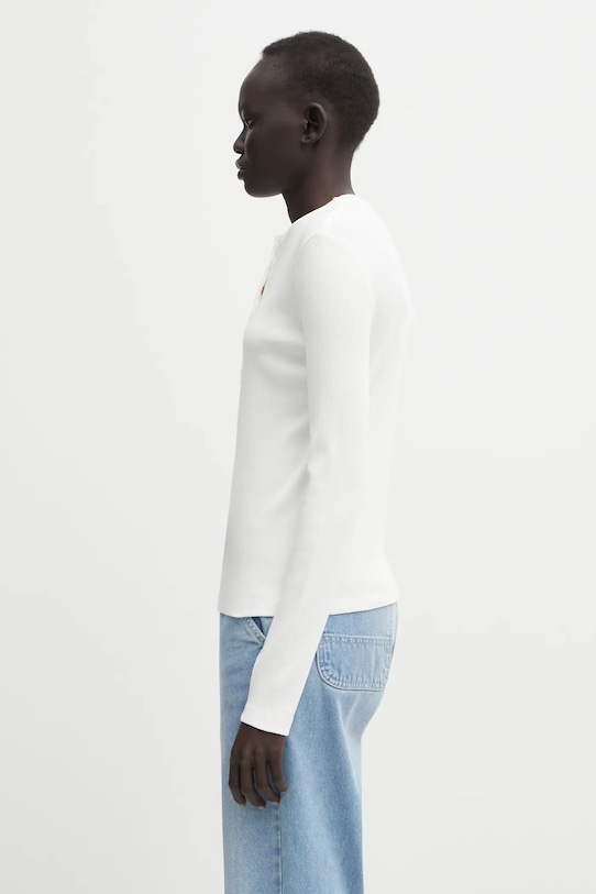 Anine Bing longsleeve alessia A.08.10314 biały AW25