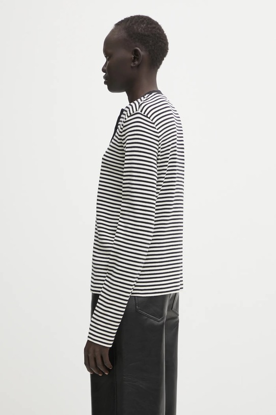 Anine Bing longsleeve alessia A.08.10314 granatowy AW25