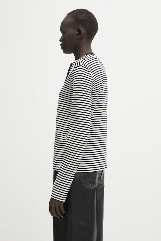 Anine Bing longsleeve alessia A.08.10314 granatowy AW25