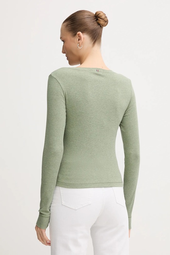 Odzież Tommy Hilfiger longsleeve UW0UW06066 zielony