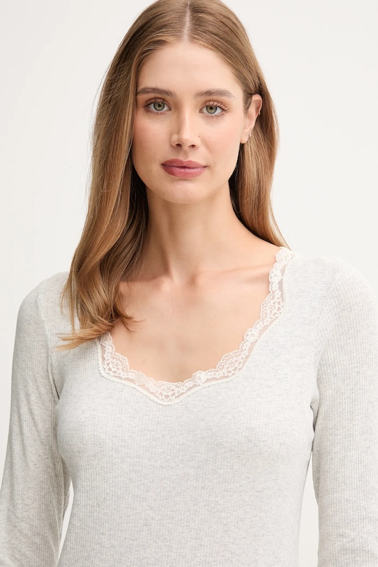Abbigliamento Tommy Hilfiger camicia a maniche lunghe UW0UW06071 grigio