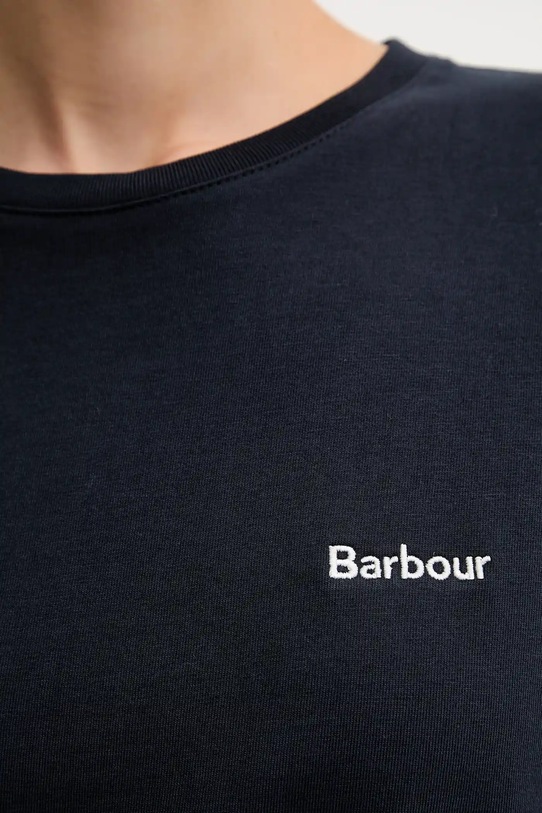 Barbour longsleeve din bumbac LAVENSDALE LML0899 bleumarin
