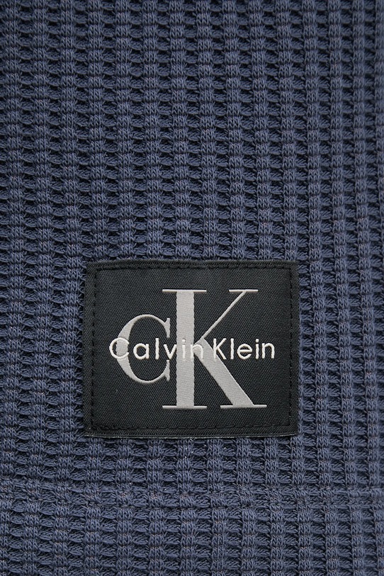 Majica z dolgimi rokavi Calvin Klein Jeans LV047D225G mornarsko modra