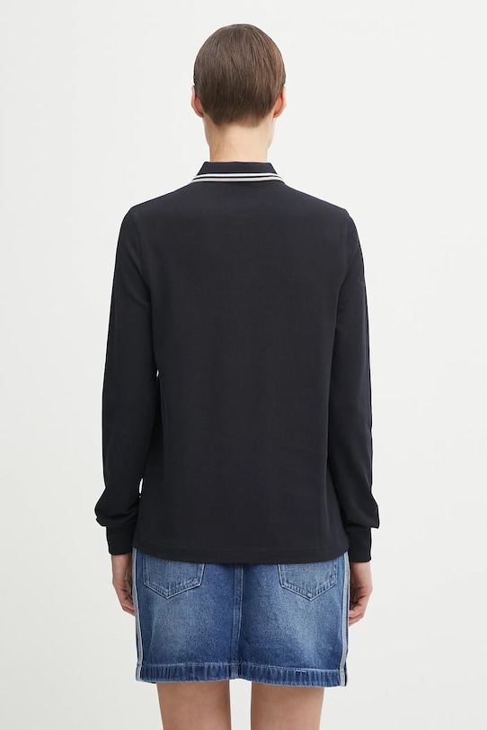 Odzież Fred Perry longsleeve bawełniany G3636 granatowy