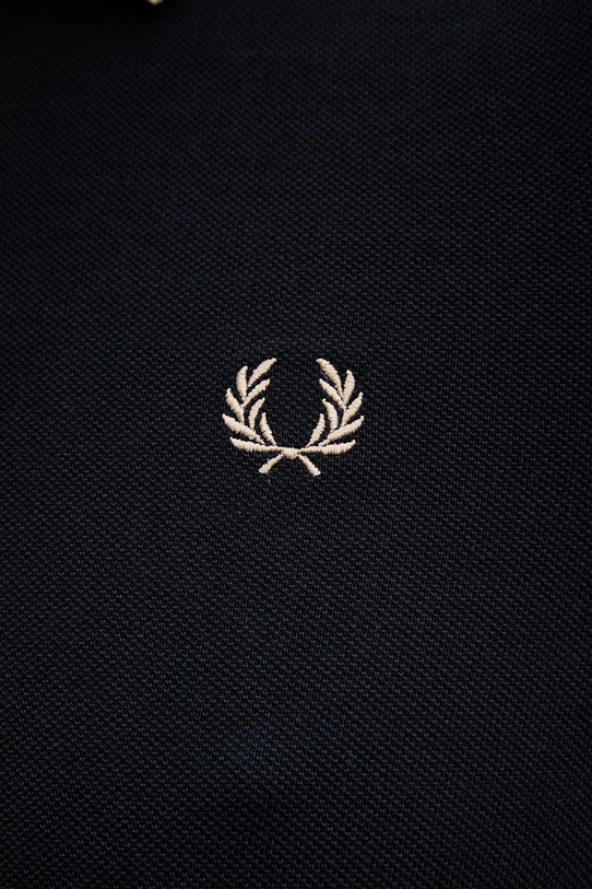 Fred Perry longsleeve bawełniany G3636 granatowy