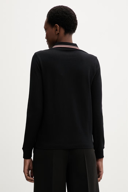 Odzież Fred Perry longsleeve bawełniany G3636 czarny