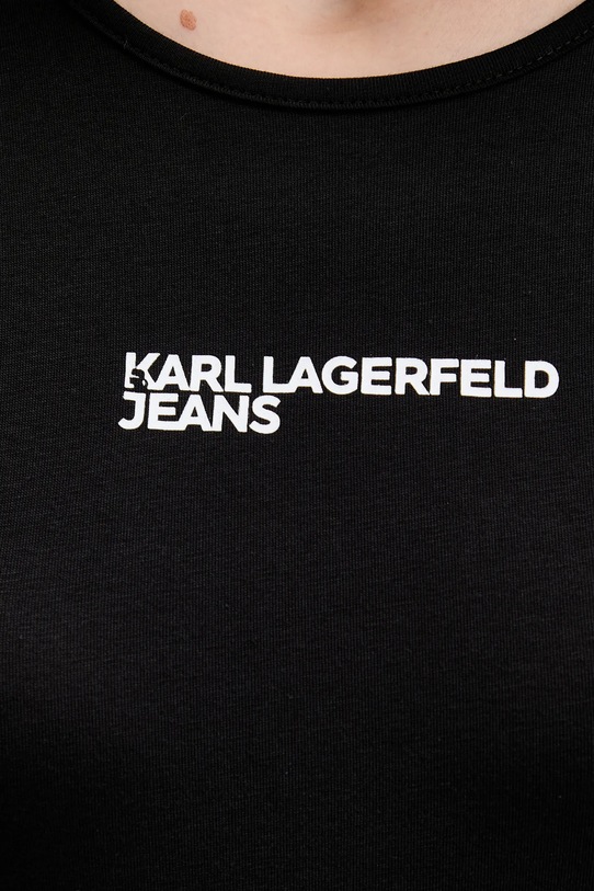 Karl Lagerfeld Jeans body A4W17017 czarny