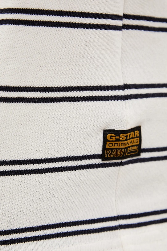 G-Star t-shirt bawełniany D27183.E134 beżowy