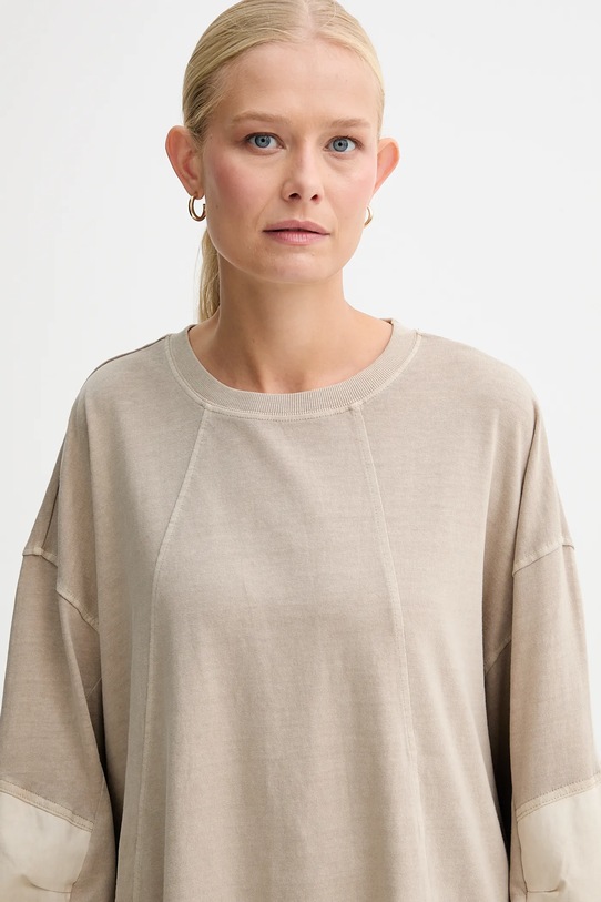 G-Star longsleeve beżowy D27192.C756