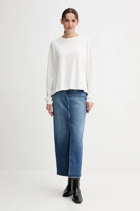 G-Star longsleeve din bumbac D27742.D976 bej AW25