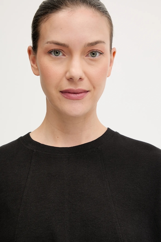 G-Star longsleeve bawełniany czarny D27742.D976