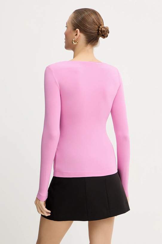 Odzież Karl Lagerfeld longsleeve A4W17045 różowy