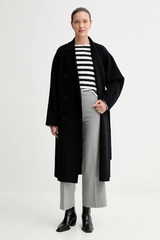 Памучна блуза с дълги ръкави Marc O'Polo 508301452145 бял AW25