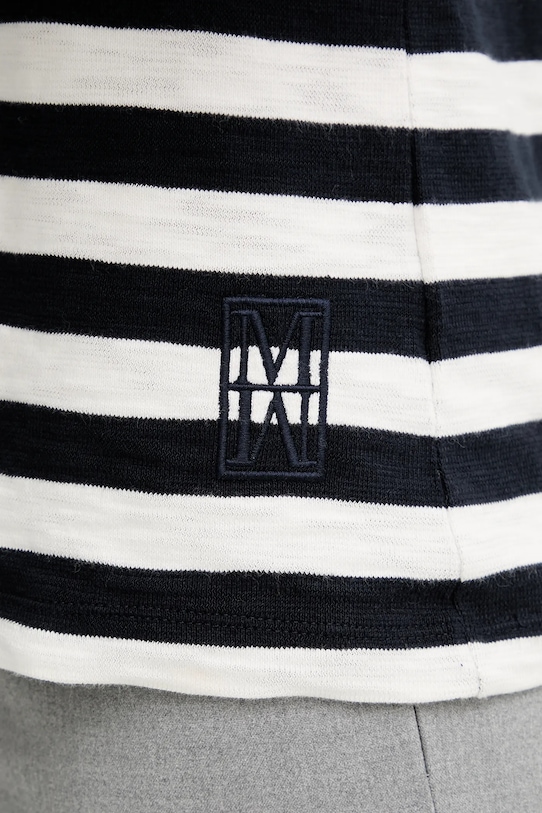 Памучна блуза с дълги ръкави Marc O'Polo 508301452145 бял