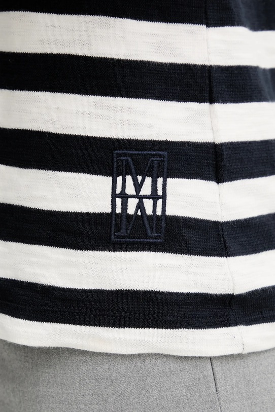 Хлопковый лонгслив Marc O'Polo 508301452145 тёмно-синий