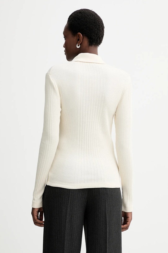 Odzież Marc O'Polo longsleeve bawełniany 509205655001 beżowy