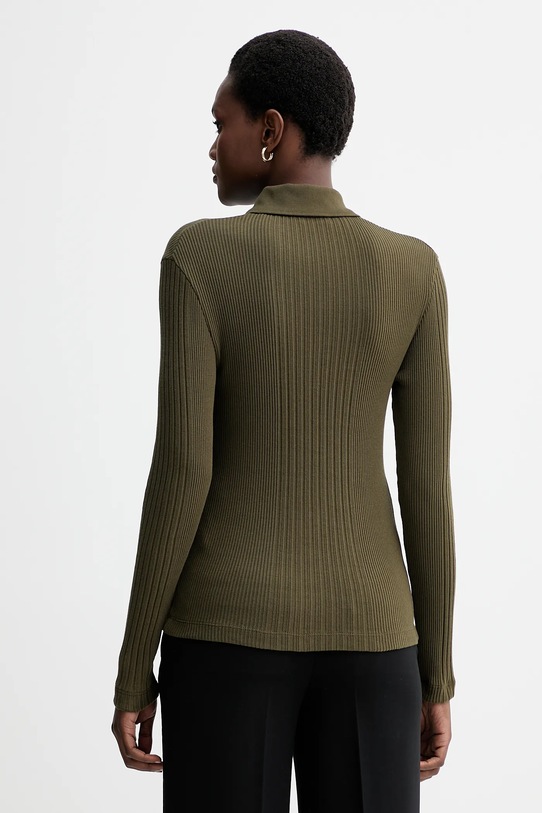 Odzież Marc O'Polo longsleeve bawełniany 509205655001 zielony