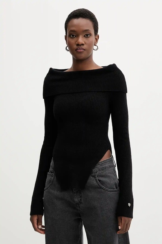 Aniye By sweter z wełną hiszpański czarny 181047