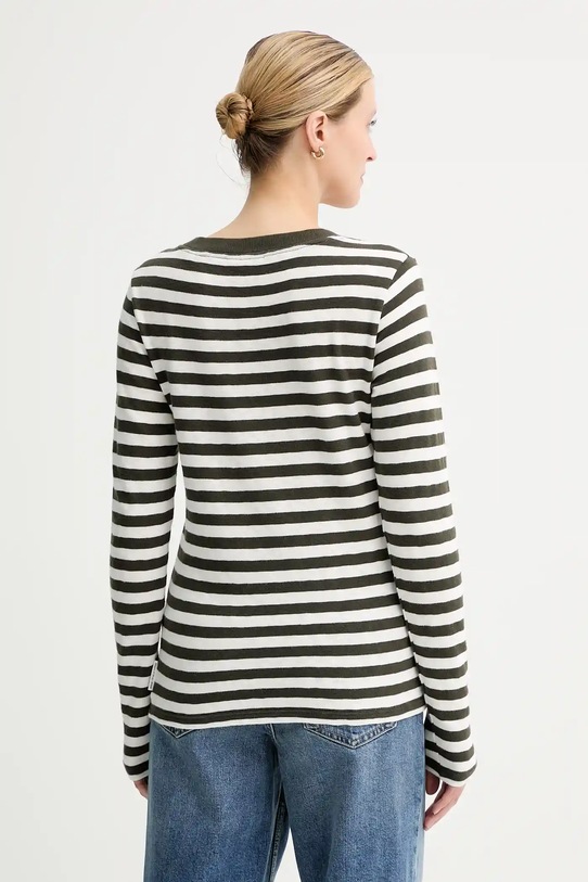 Odzież Marc O'Polo longsleeve bawełniany 5000007074 zielony