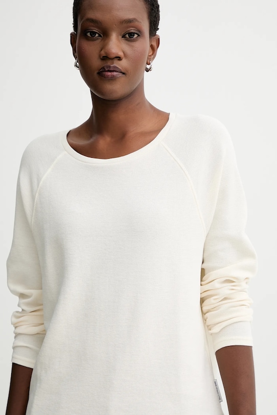 Marc O'Polo longsleeve bawełniany beżowy 5000007079