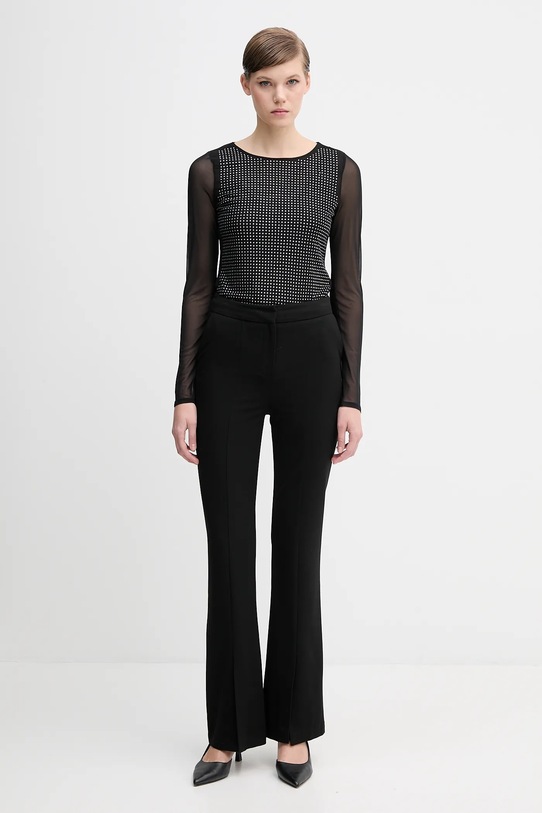 Tričko s dlhým rukávom Dkny DJ5T1581 čierna AW25