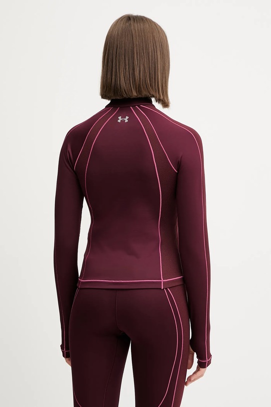Odzież Under Armour longsleeve treningowy ColdGear 6003998 bordowy