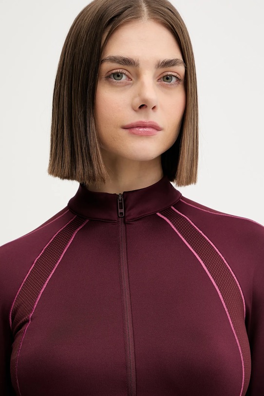 Under Armour longsleeve treningowy ColdGear bordowy 6003998