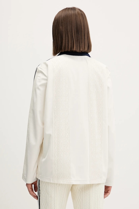 Дрехи Блуза с дълги ръкави adidas Originals KR7651 кремав