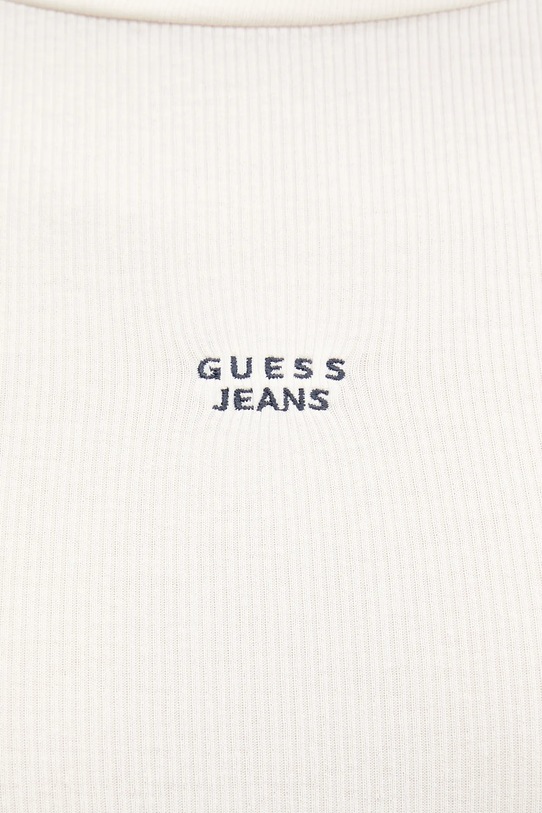 Guess Jeans longsleeve W5BP01.KA0H1 beżowy