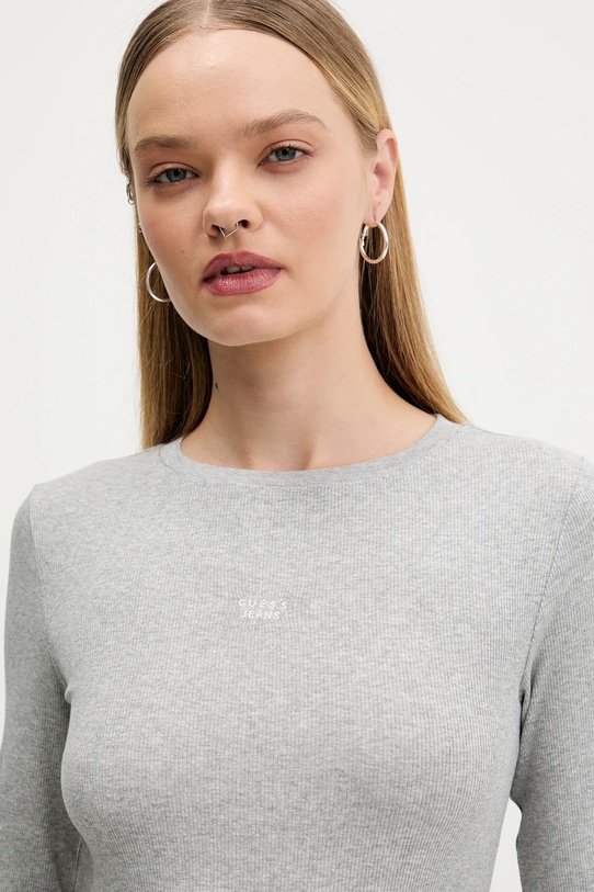 Guess Jeans longsleeve szary W5BP01.KA0H1