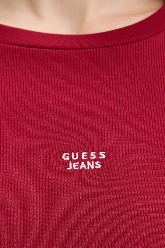 Лонгслив Guess Jeans W5BP01.KA0H1 бордо