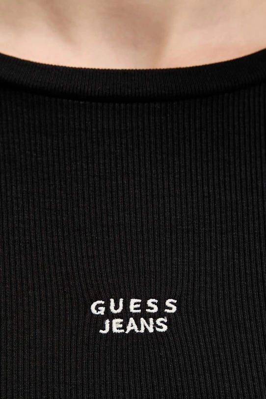 Лонгслив Guess Jeans W5BP01.KA0H1 чёрный
