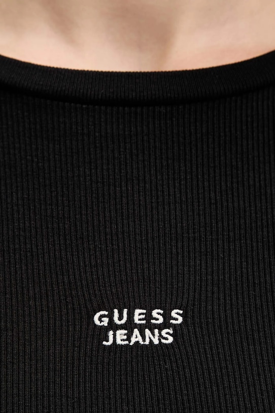 Guess Jeans longsleeve W5BP01.KA0H1 czarny