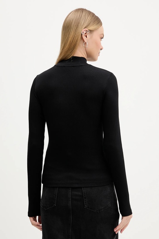 Odzież Guess Jeans longsleeve W5BP23.KA0H1 czarny