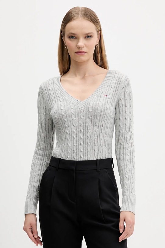 Hollister Co. sweter pozostałe szary KI350.5132.112