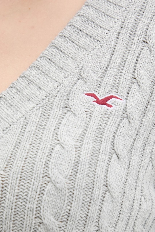Hollister Co. sweter KI350.5132.112 szary