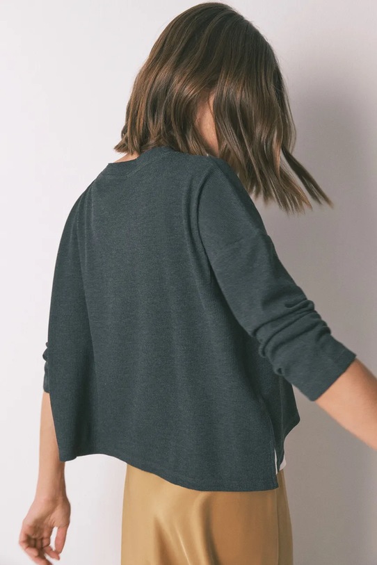 Odzież women'secret longsleeve 3272294 szary