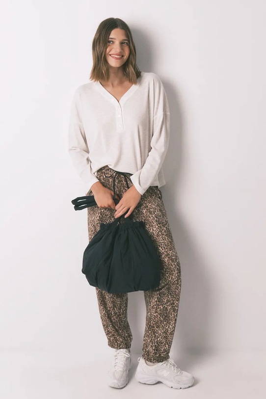 women'secret longsleeve 3272293 beżowy