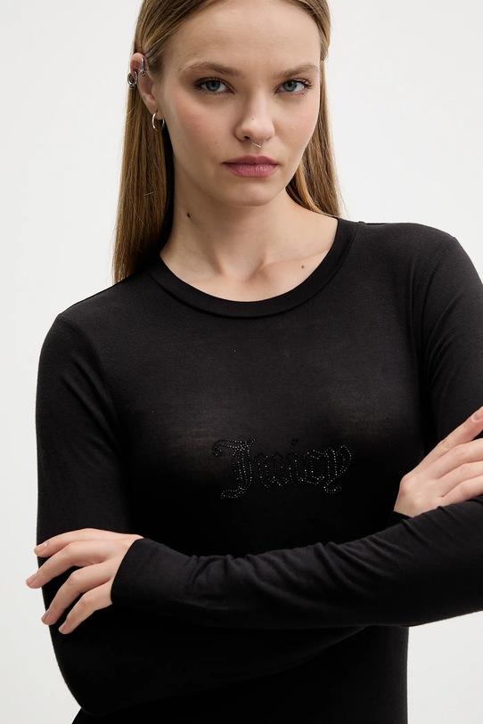 Μακρυμάνικο Juicy Couture JCWCT225312 μαύρο AW25