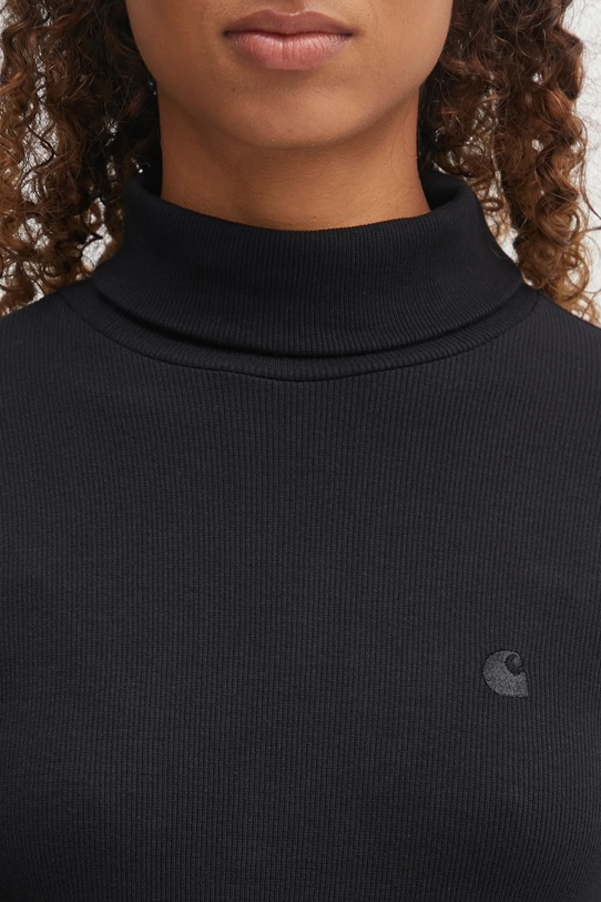 Tričko s dlouhým rukávem Carhartt WIP W'''''''' L/S Philipa Mockneck T-Shirt černá I035470.89XX