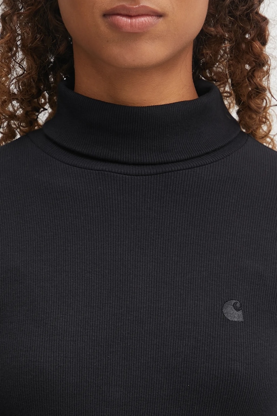 Carhartt WIP longsleeve W' L/S Philipa Mockneck T-Shirt czarny I035470.89XX