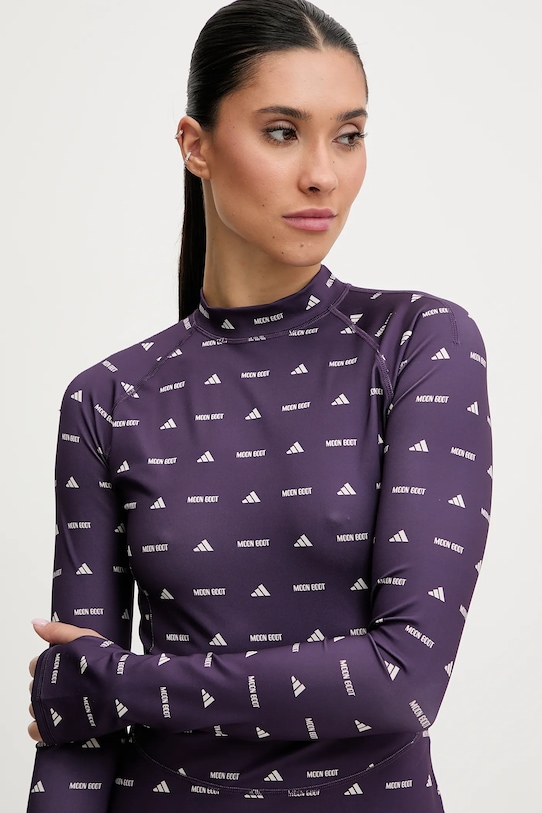 Μακρυμάνικο adidas adidas x Moon Boot μωβ JM1104