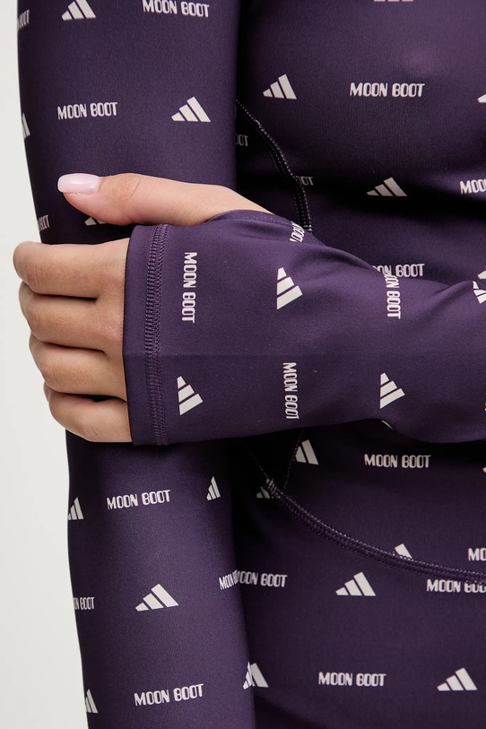 Μακρυμάνικο adidas adidas x Moon Boot JM1104 μωβ