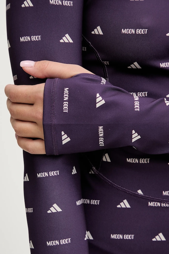 Μακρυμάνικο adidas adidas x Moon Boot JM1104 μωβ