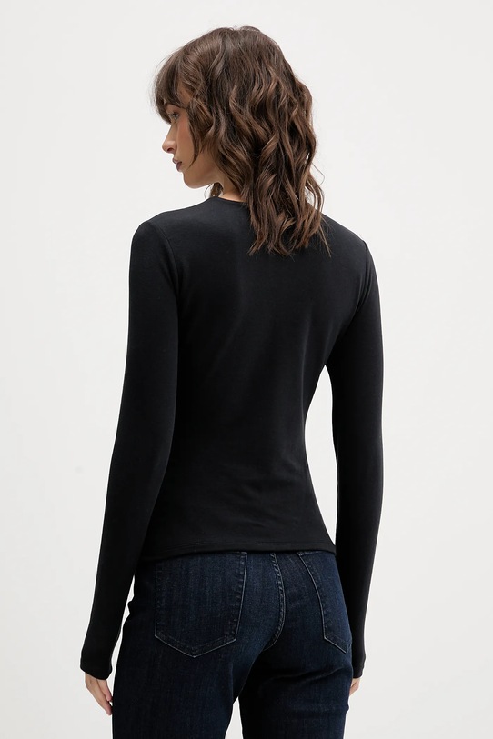 Îmbrăcăminte Abercrombie & Fitch longsleeve KI139.5755.900 negru