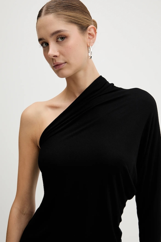 Majica Rick Owens Lilies Diana črna LI02E3220.RV