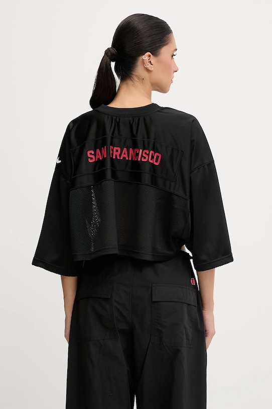 Odzież Nike t-shirt Jersey Fashion Top 03O3.00A.9B.5HX czarny